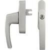 UPVCSTORE Roto Siegenia Si Aubi Alu500 - Maniglia di ricambio per finestra inclinabile in alluminio, con lama e forchetta (argento)