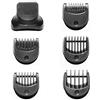 Panlouting Ricambio Testina di Rasatura con 5 Pettini Guida 1/2/3/5/7mm compatibile con Braun Serie 3 330s, 350cc, 360cc, 370cc, 380, 390cc