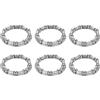 QUARKZMAN Cuscinetto a Sfere per Pedivella della Bicicletta 3/16Pollice (5mm) x 9 Sfere, 6pz Cuscinetti a Sfere di Ricambio per Cuscinetti del Movimento Centrale Ruota Bicicletta Riparazione