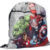 Vadobag Avengers Marvel, zaino con coulisse, borsa da spiaggia, borsa da nuoto a tracolla, licenza ufficiale, Multiuso., 44cm X 37cm (17.3 X 14.5)Inch, classico