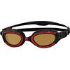 Zoggs Predator Flex Polarized Ultra-Smaller Fit Occhialini da Nuoto, Adulti Unisex, Multicolore (Multicolore), S