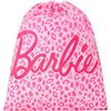 Barbie Sacca con coulisse, per nuoto, asilo, scuola, rosa, 39cm (length) x 32cm (width) x 15-20cm (height)