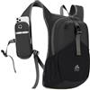 UTIAMIAOGONGO Zaino da Trekking Piccolo 15L per Donna Uomo, Zaino Leggero Ripiegabile Escursioni Zainetto per Viaggio Lavoro All'aperto, Blu Scuro
