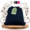 Naturstube® Sacca Sportiva in Cotone Lavanda Pastello (1 Pezzo, 38 x 42 cm) Oeko-TEX® | Zaino Sacca con Coulisse da Palestra, Mare e Spiaggia | Sacchetta Porta Scarpe per Uomo, Donna e Bambini