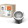 LEDVANCE Spot Twist Installation Downlight, argento, 5W, 40LEDVANCE lm, bianca fredda, risparmio energetico 90% rispetto a downlight alogeni, montaggio semplice, 4000k