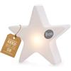 8 seasons Design Stella Lampada da tavolo Shining Star Micro XS - Lampada decorativa a LED da 9 cm con batteria e USB-C - ricaricabile e suggestiva - ideale per Natale e inverno (interno)