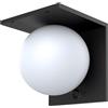 Lumisky Lampada da parete solare con sensore di movimento LED bianco freddo BOLLY WALL H14cm