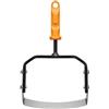 Fiskars Oneclick Sarchiatore con Testa Mobile, Accessorio per Diserbo Superficiale, Cambio Senza Sforzo con Un Solo Clic, Lama in Acciaio al Boro Temprato, Nero/Arancione, 1080696