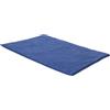 Comart - Tappeto Bagno Shaggy - Tappetino Super Assorbente - Antiscivolo - Lavabile in Lavatrice - Ultra Morbido - Moderno Scendi Doccia o Vasca - Assorbi Acqua - Texture in 3D - Blu - 45x75 cm