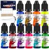 FansArriche Coloranti per Candele, 10 colori colorante per candele fai da te, Colori a Cera per cera gel, paraffina, cera di soia, tintura di cera di candela, 10 ml