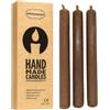 Aromasenses | Candele Fatte a Mano | Confezione da 3 | Profumate da 2 cm x 20 cm | Atossiche e Fatte a Mano | Lunga Durata per il Relax | Profumate Originali | Candele al Miele e Alla Cannella