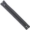 AERZETIX - Set di 12 cerniere a spirale non separabili da 20 cm N°5 con cursore - metallo nylon poliestere - colore grigio scuro - Ideale per cucito, riparazione e sartoria