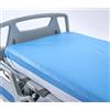 HIP Sistema Letto HIP Salvamaterasso Respiro, Coprimaterasso Impermeabile, Traspirante, Lavabile, Fungicida e Antibatterico, Antiacaro e Ipoallergenico, Resistente, Senza PVC, Celeste, Letto Francese,130x195x25h