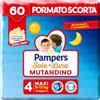 Pampers Sole e Luna Pannolino a Mutandino Maxi, Taglia 4 (8-15 kg), 60 Pannolini