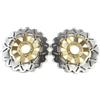 Konerstone Dischi freno anteriori per Z 750 2004-2006/Z750S 2005 2006/ Ninja ZX6R 2002/ ZZR600 1990-2008 Disco di ricambio Accessori moto ZZR 600 ZX