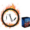 XUDUOO Coprivolante riscaldato per auto, protezione per volante da 14,5 a 15,5 pollici, 12 V, riscaldamento rapido, universale, adatto per la maggior parte delle auto, SUV, camion e furgoni