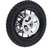 AMONIDA Ruota Posteriore Dirt Bike, 12,5 X 2,75 Pollici Gomma + Pneumatico Ruota Posteriore Posteriore in Metallo per Coolster 2 Tempi Mini Dirt Bike QG-50