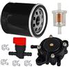 Carkio 49065-7010 - Kit filtro olio 49040-7001 pompa carburante 49019-7001 per motori Kawasaki FH FX Series 4 tempi FH381V FH430V FH451V FH500V FH531V