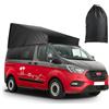 ZWPARTS Protezione del Tetto Sollevabile Sostituzione per Ford Transit Custom, Tenda da Tetto per Camper con Protezione dalle Intemperie per Tetto a Scomparsa, Non Adatto per Tetti Ristrutturati