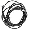 Kacepar Tubo del lavavetri del parabrezza anteriore dell'auto con ugelli compatibile con VW CADDY 2K 2C 2004-2013 1J0955751D 1J0 955 751 D 1J0 955 751D