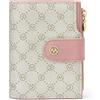 GOLF SUPAGS Portafogli per Donna Porta Carte di Credito in Pelle PVC Organizzatore Multi-Carta di Grande Capacità Portamonete Piccolo con Tasca con Cerniera Bifold