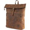 Berliner Bags Zaino Utrecht XL in Vera Pelle, Zaino per Bici con Scomparto Porta PC, per Uomo e Donna - Marrone