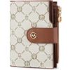 GOLF SUPAGS Portafogli per Donna Porta Carte di Credito in Pelle PVC Organizzatore Multi-Carta di Grande Capacità Portamonete Piccolo con Tasca con Cerniera Bifold