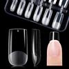 gelike ec Unghie quadrate medie per salone: Gelike EC Soft Gel Nail Tip facile e duraturo - 120 pezzi 12 misure Art Design a casa