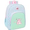 safta PEMBE THE PINK CAT - Zaino scuola bambino, zaino bambino, zaino per bambini, adattabile a carrozzina, ideale per bambini in età scolastica, comodo e versatile, qualità e resistenza, 33 x 14 x 42 cm
