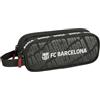 safta F.C. Barcellona - Astuccio doppio per bambini, ideale per scuola e ragazzi, comodo e versatile, qualità e resistenza, 21 x 6 x 8 cm