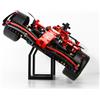 Brickify - Supporto espositivo compatibile con LEGO Technic Ferrari F1 42207 - Supporto a mensola premium per modelli di auto da corsa Formula 1 - Supporto espositivo angolato per collezionisti