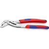KNIPEX Alligator Pinza regolabile per tubi e dadi cromata rivestiti in materiale bicomponente, forma affusolata 250 mm, 88 05 250
