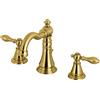 Kingston Brass FSC1970AL English Classic - Miscelatore per lavabo, 8 cm, Ottone, Ottone spazzolato., 5-5/16