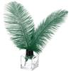 PATIKIL 30 Pz Piume Struzzo Naturali Ingrosso 8-10 Pollici/ 20-25 cm Grandi Piume Struzzo per Artigianato Decorazione Casa Matrimonio Festa Decorazione Vaso (Verde Scuro)