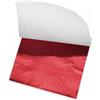 sourcing map Foglia d'oro, fogli di fogli di foglie rosse, 8,4 x 7,9 cm, per decorazione artistica, sculture, pittura, confezione da 100