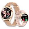 LUNIQUESHOP Orologio da donna con chiamate 1.6 - Smartwatch inteligente Oxygene Sanguin Tensione Cardiofrequenzimetro Passi Sonno Meteo Fisiologia Femminile iOS Android LSWATCH