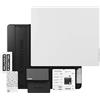 Wallhack SP-005 Tappetino da Gaming in Vetro - Superficie Veloce, Grande Mousepad Esport, Scorrimento Fluido a Bassa Frizione, Vetro Temperato, Ergonomico e Sottile, Durevole e con Custodia | Bianco