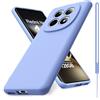 Vansdon Cover Compatibile con Xiaomi Redmi Note 15 4G/5G/Poco M8 5G | Contiene Gomma Gel di Silicone Liquida Antiurto Custodia - Viola