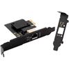 Daniko Scheda di rete PCIe da 2,5 Gbit con i226-V 2.5G LAN Ethernet Interface 2.5Gbps RJ45
