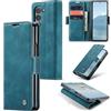 Sojlecyu Cover per Samsung Galaxy Z Fold 6 Custodia, a Libro Portafoglio in Premium Pelle PU Porta Carte Flip Case Supporto Protezione Case Cover per Samsung Galaxy Z Fold 6, Blu verde