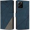 SONWO Cover per Xiaomi Poco X5 PRO 5G / Redmi Note 12 PRO 5G Custodia, Flip Caso in PU Pelle Case Cover Premium Portafoglio Custodia per Xiaomi Poco X5 PRO 5G / Redmi Note 12 PRO 5G, Blu