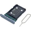 Eonpam Vassoio Carta SIM per (Oppo Find X3 Neo) qualità originale Porta Scheda SIM Ricambio Slot scheda memoria SD con Pin della scheda SIM(Argento)