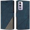 SONWO Cover per Oppo A80 5G / Oppo A3 PRO 5G / Oppo K12X 5G, Flip Custodia in PU Pelle, Cover a Libro Portafoglio con Slot per Schede e Supporto Stand per Oppo A80 5G / A3 PRO 5G / K12X 5G, Blu