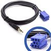 Adapter Universe Cavo adattatore auto Aux Line In, jack da 3,5 mm, compatibile con Audi VW Blaupunkt Becker Radios