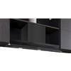 SIEMENS iQ500 LJ97BDP60 - Cappuccio di design integrato, 90 cm, vetro trasparente nero stampato, colore: Nero opaco