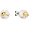 Lacoste Collana, Bracciale e Orecchini in Faux Perle Per Uomo e Donna Collezione MATCHPOINT con Charms Diversi color Oro Giallo
