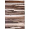 andiamo Tappeto per soggiorno, camera da letto, corridoio, sala da pranzo, 100% polipropilene, 160 x 230 cm, strisce beige - marrone