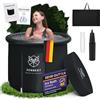 ZENNEST Vasca Ghiaccio 90 cm - XL Ice Bath Esterno con Isolamento a 6 Strati, Vasca Gonfiabile per Doccia Adulti, Portatile Ice Tub per Crioterapia e Ingegneria Tedesca, eBook Incluso