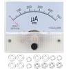 LiebeWH Amperometro Analogico, 85C1-A DC 0-500UA Indicatore ABS Amperometro Amperometro Pannello Misuratore di corrente ad alta precisione con struttura semplice