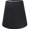 Eastlion 5.5 inch Paralume Tessuto Piccolo E14 Paralumi Lampadari Lampadario e Lampada a Muro,Nero